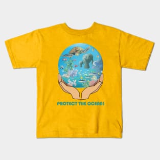 Protect the Oceans! Kids T-Shirt